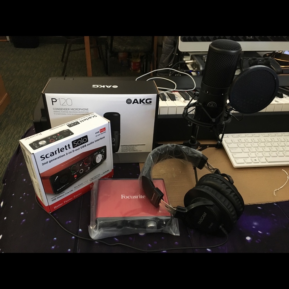 Recording Studio Bundle (musician starter kit)